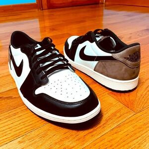 Nike Air Jordan 1 Retro Low OG Mocha Brown Black CZ0790-102 Men's Size 18 NEW